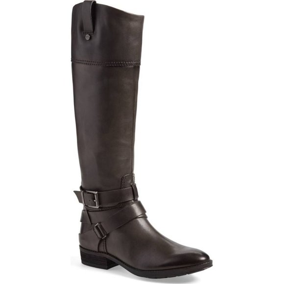 Vince Camuto Shoes - 🆕 VINCE CAMUTO Pazell Tall Knee High Buckle Riding Boot Black 5